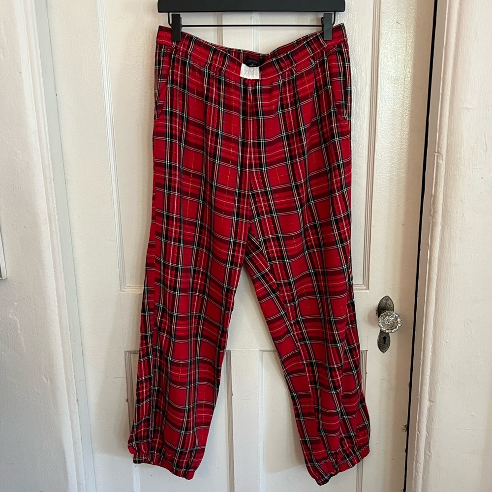 J.Crew Cotton/Tencel Plaid Flannel